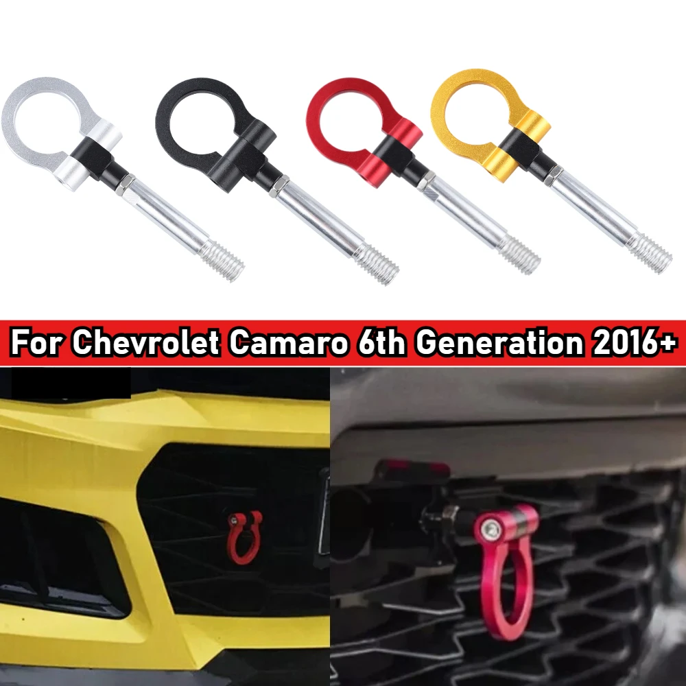 Front Bumper Car Trailer Hook Durable and Secure Connection Tow Hook for Chevrolet Camaro 6th Generation 2016+