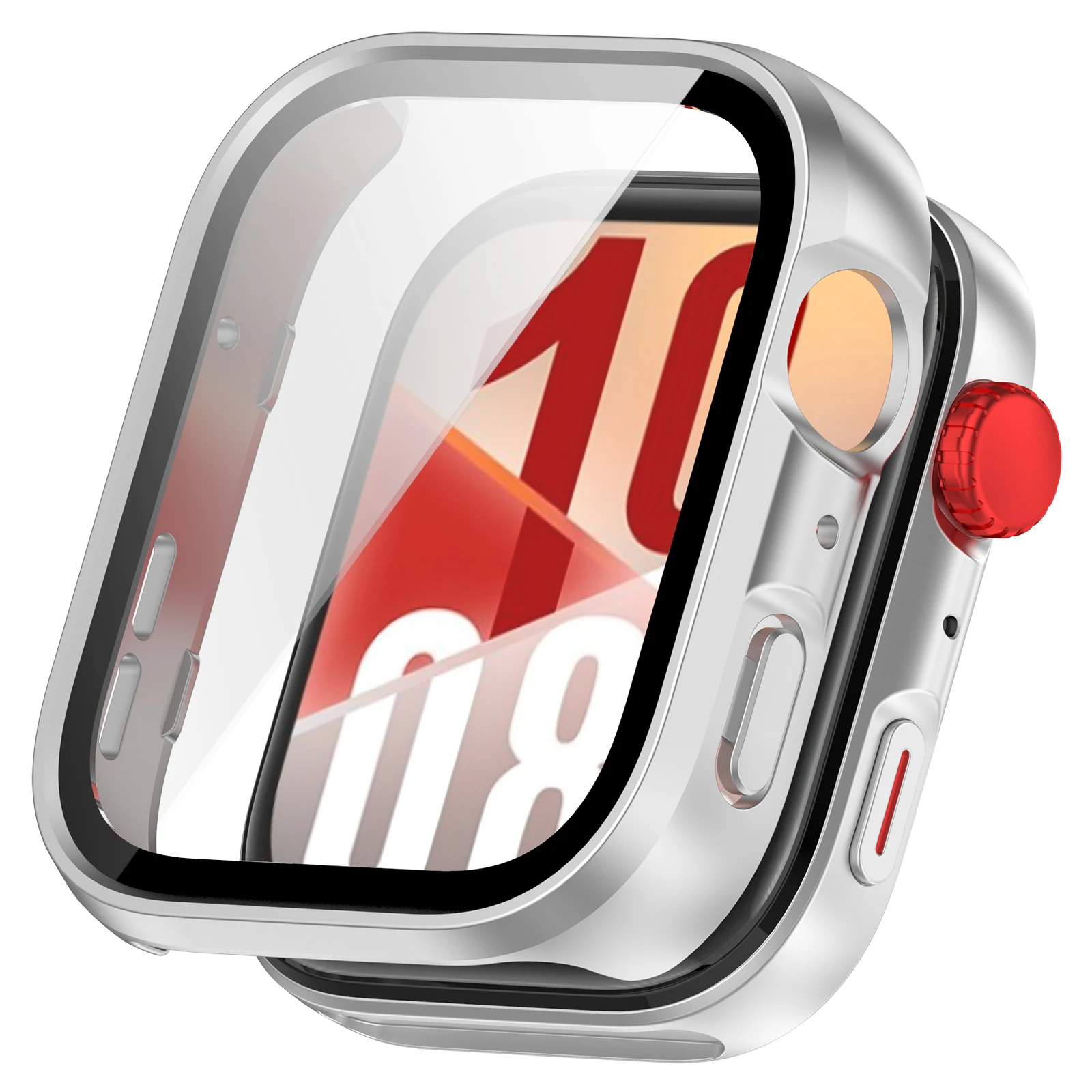 PC Hard Case Cover For Huawei Watch Fit4 Tempered Glass Film Full Coverage Shell watch Fit 4 Screen Protective Casing