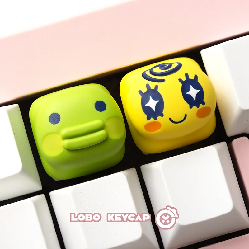 Lindo Keycap Artesanal de Resi - Custom Keycaps reseña y precio