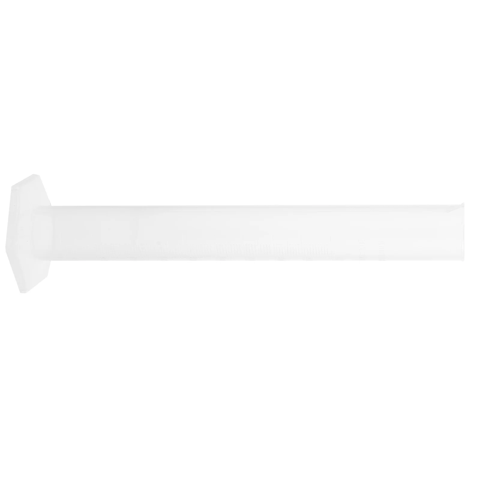 

FELTECHELECTR Plastic Graduated Cylinder 100ml Measuring Cup Laboratory Precision Tool White Straight