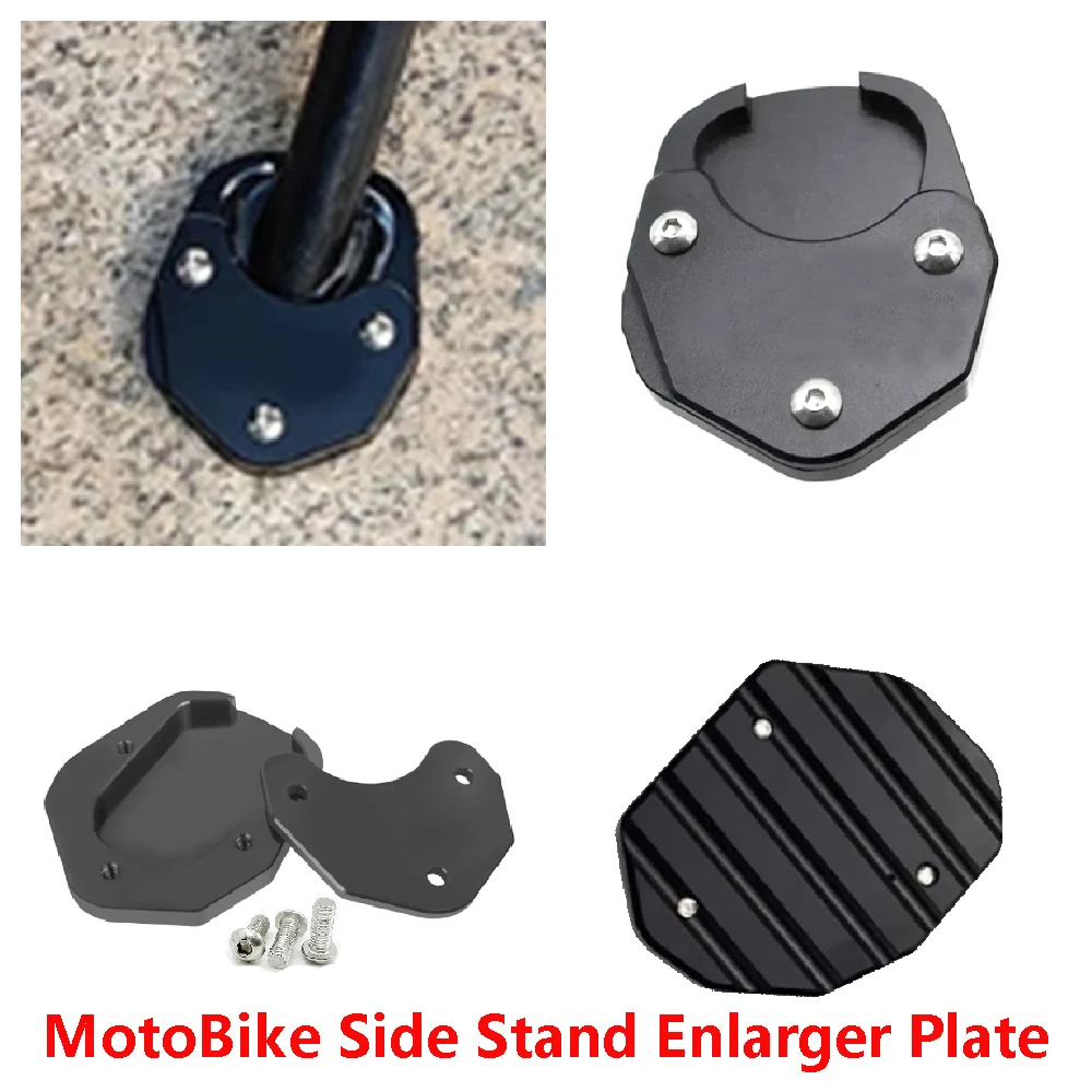 

Fits for Triumph Tiger 660 Sport ABS Tiger660 2022-2025 Motorcycle Side Stand Base Extender Enlarge Plate Extension Widener Pad