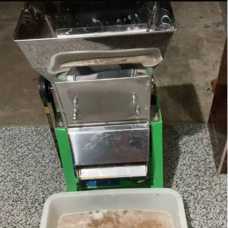 Trituradora de alimentación de mandioca de acero inoxidable, molinillo eléctrico de patata dulce, separador Extractor de refinador de pulpa de almidón húmedo Taro