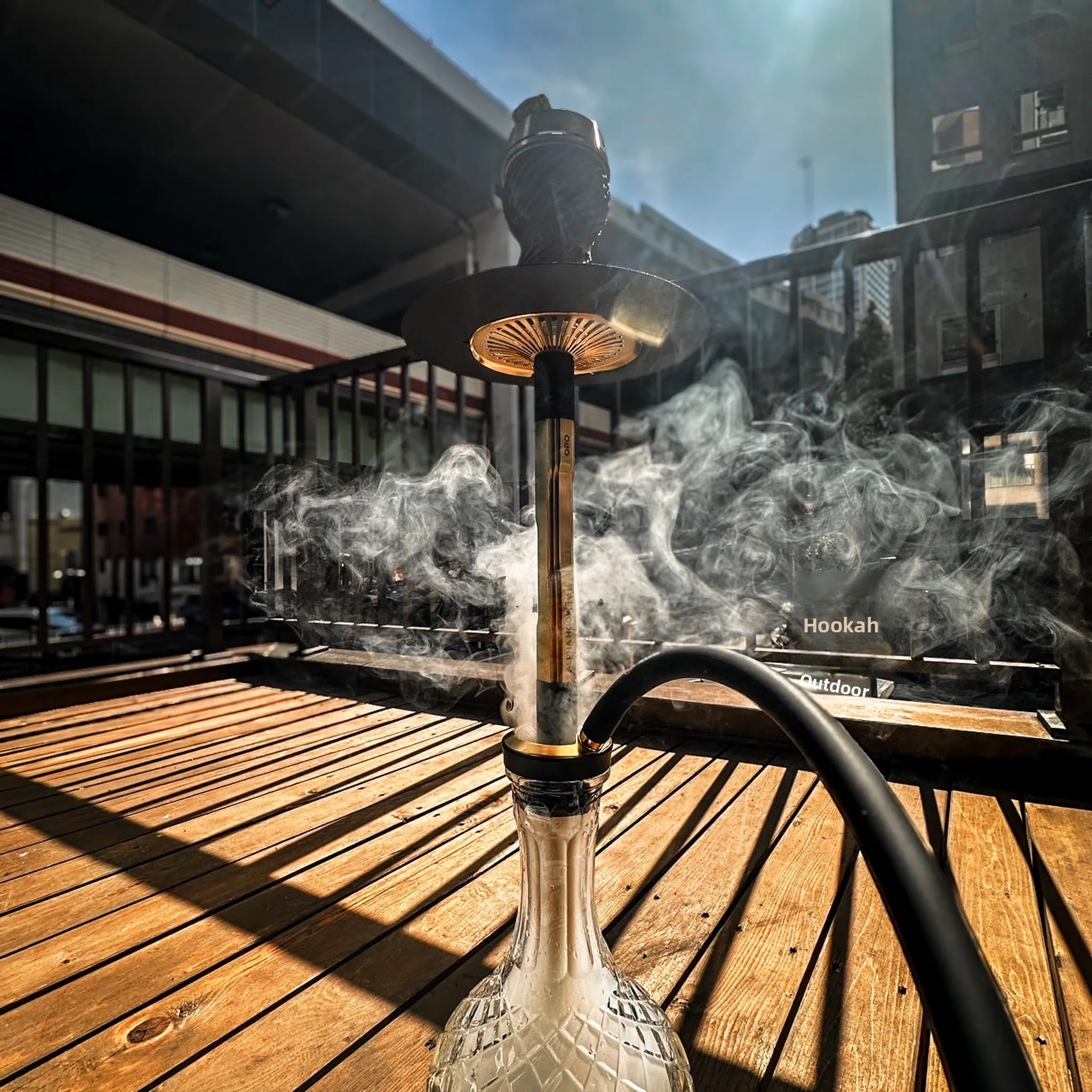 

Original Version Arab Hookah ORO Free Sle Water Pipe with Built-in Filter Oil Free Gift Box Hookah Pipe for ing Acco...