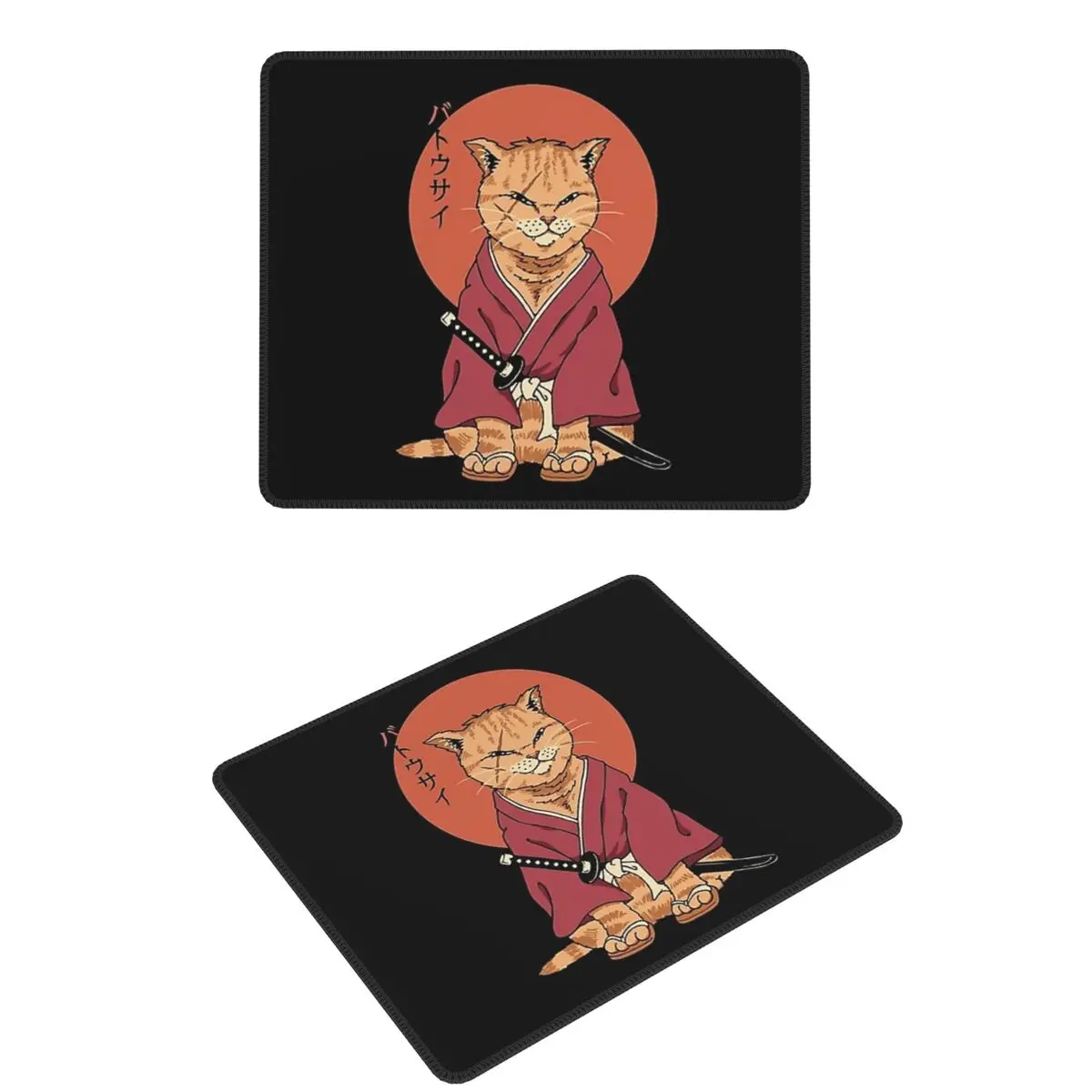 

Кошки аниме самурайский меч коврик для мыши компьютерная клавиатура коврик для мыши игровой коврик для ноутбука коврик для офисного стола коврики