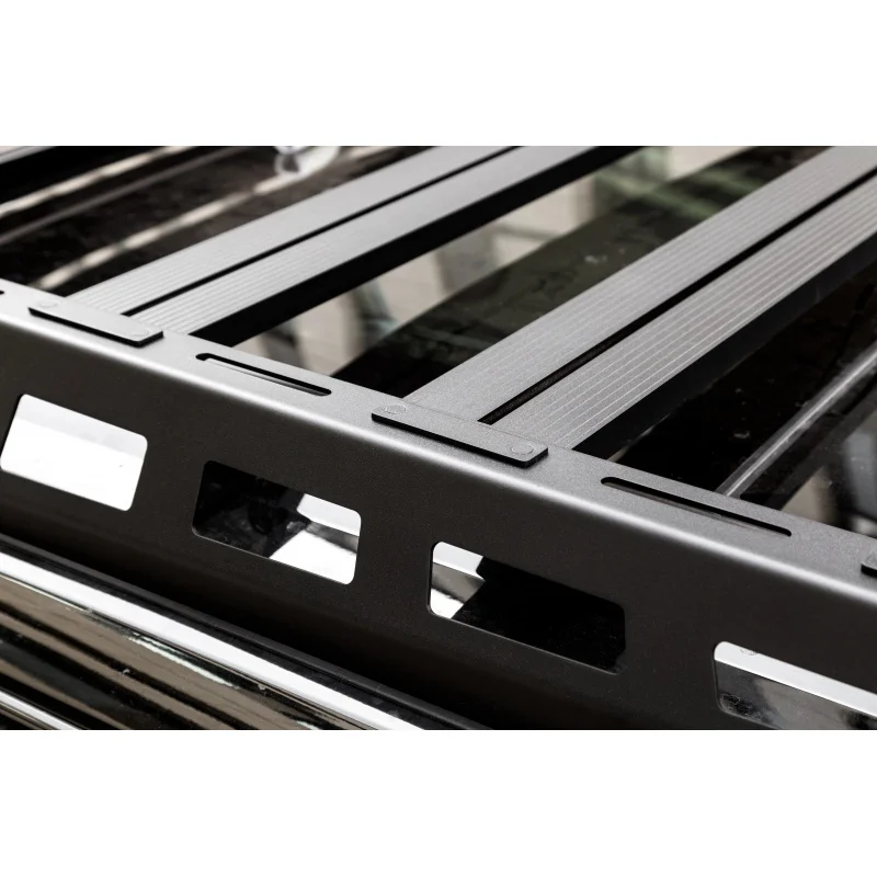 Black Roof Rack Corrosion Resnce Durable Car Roof Rail Aluminum Alloy Electrophoresis + Powder Coating  400
