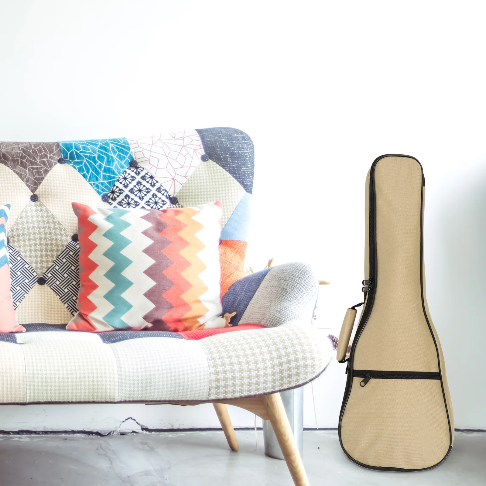 القيثارة حقيبة التخزين حامل مقاومة للماء طويلة الأمد هدية مثالية اختيار الاطفال الغيتار حالة سوبرانو القيثارة