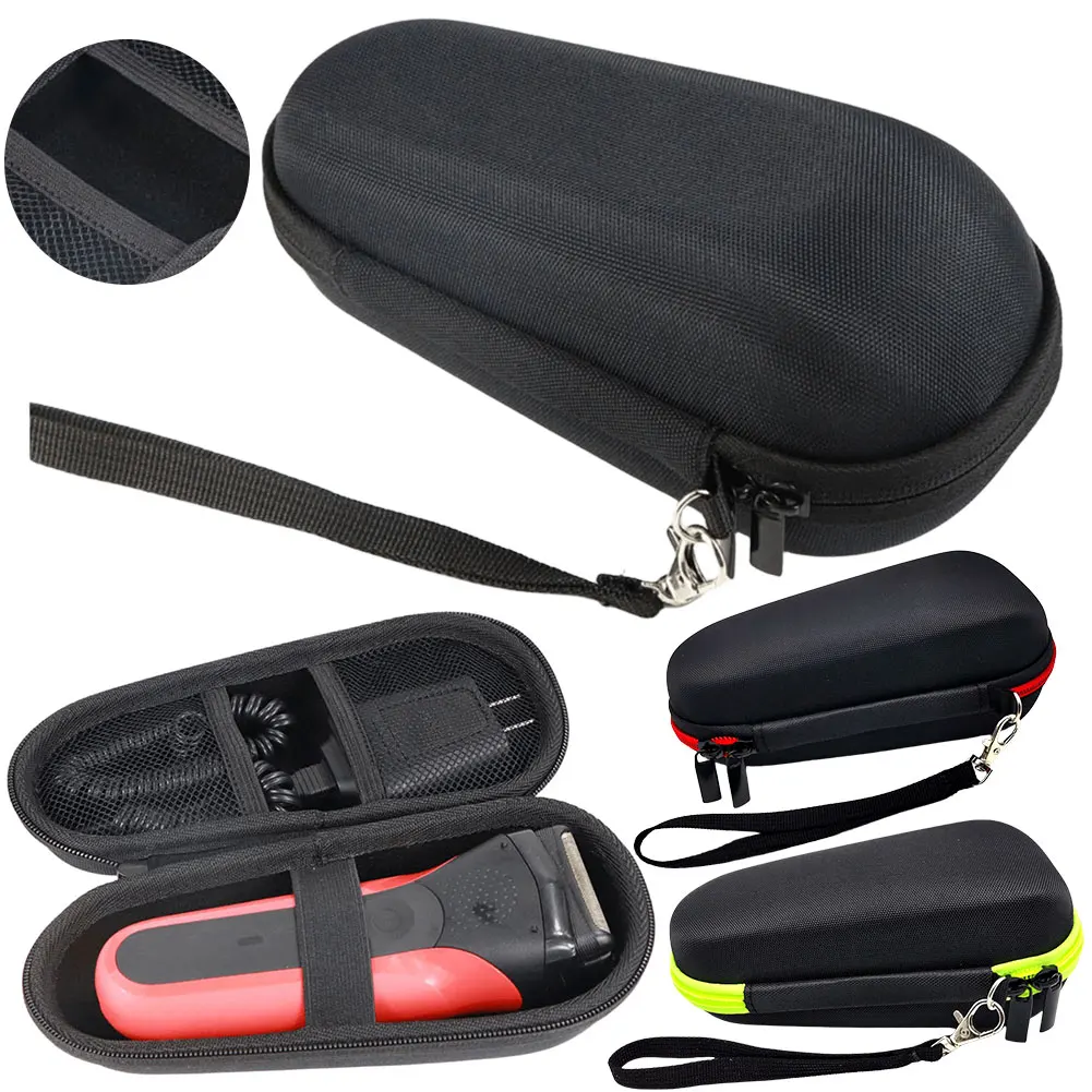Rasierer-Etui, schützende Tragetasche, stoßfester Reise-Organizer, tragbare Tragetasche für Braun 3010S Serie 7/Serie 9