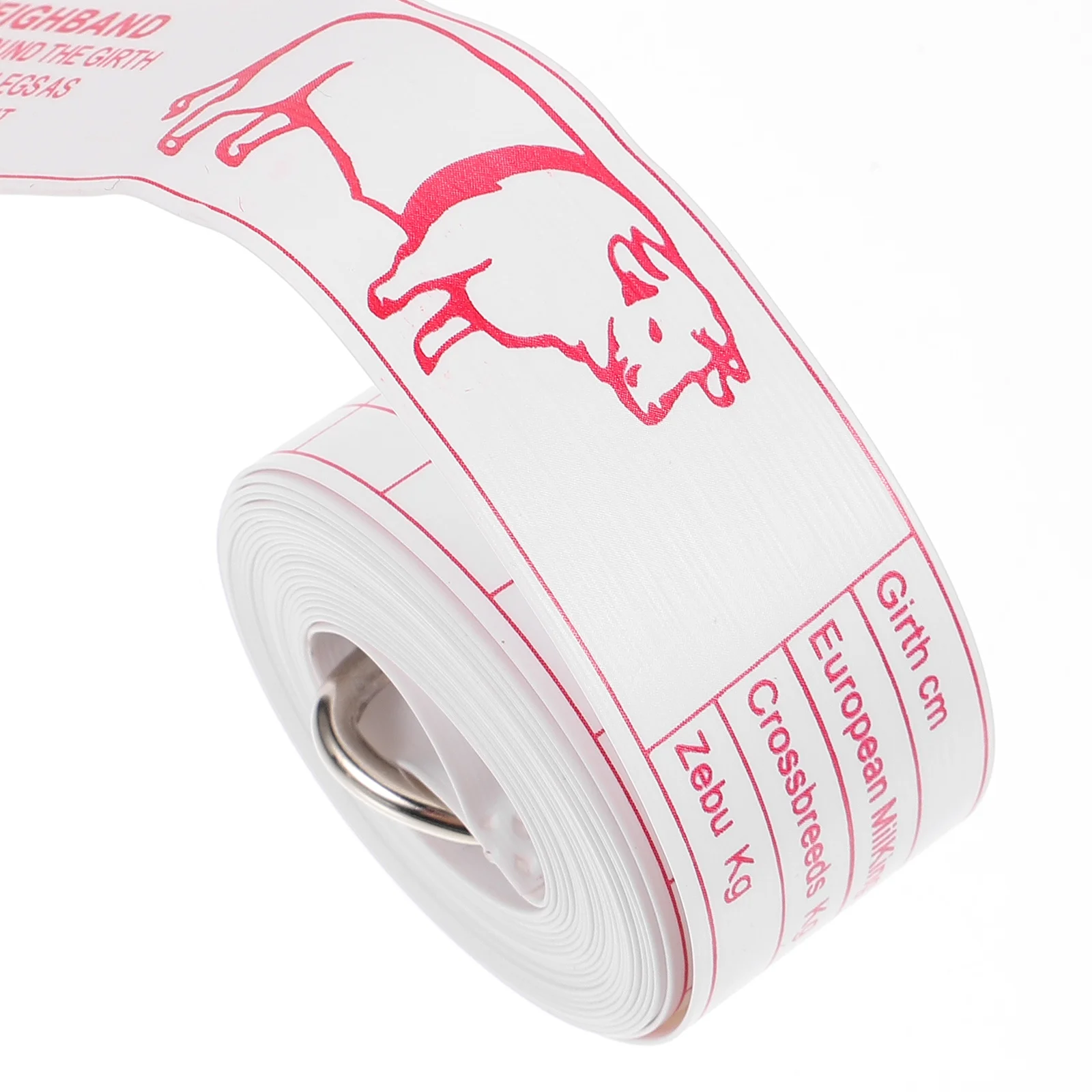 

Animal Weight Tape Measure Portable Livestock Tape for Cattle Pig Goat Chest Waist Measuring Tools Farm Use High Precision