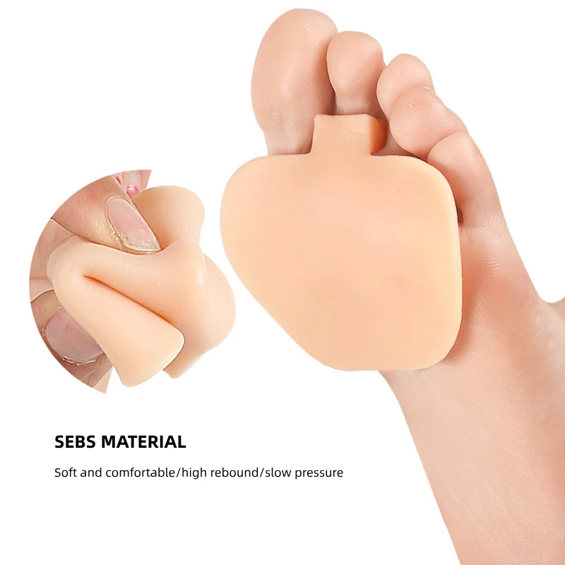 

14pieces=7pairs Silicone Forefoot Pad Patch Cushion Orthotic High Heel Insoles Feet Care Gel Metatarsal Shoes Sore Pain Relief