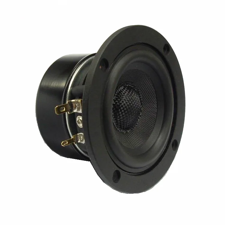 3 Inch Desktop Full Range Horn Speaker Mid Range 4Ohm/8Ohm optional Fiberglass magnetic shielded car sudio speaker(1pcs speaker)