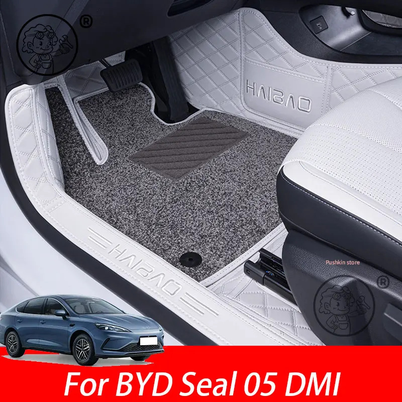 

For BYD Seal 05 DMI 2025 2026 Car Floor Mats Dirt-resistant Foot Carpet Floor Cover Auto Interior Styling Decorative Accessories