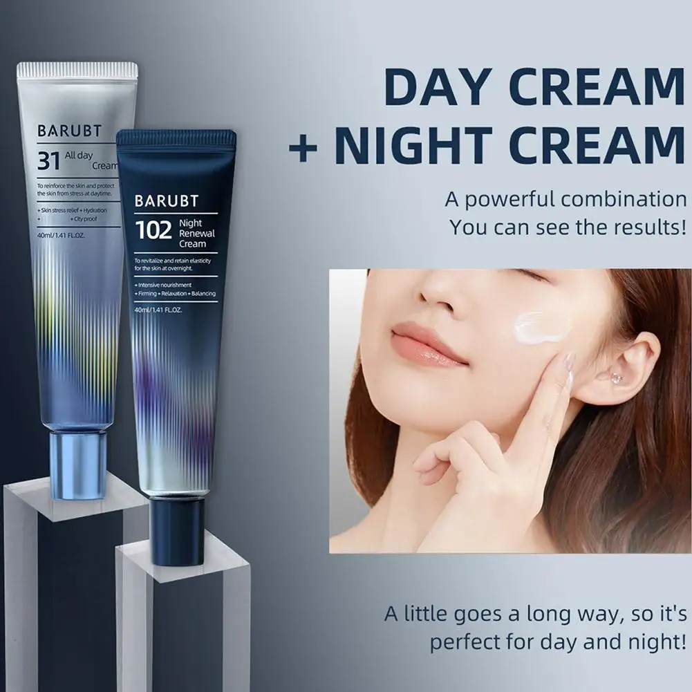 All-day & Night 2-Pack Cream For Face 31 All-Day Cream & 102 Night Update Cream Centella Asiatica And Niacinamide Gift