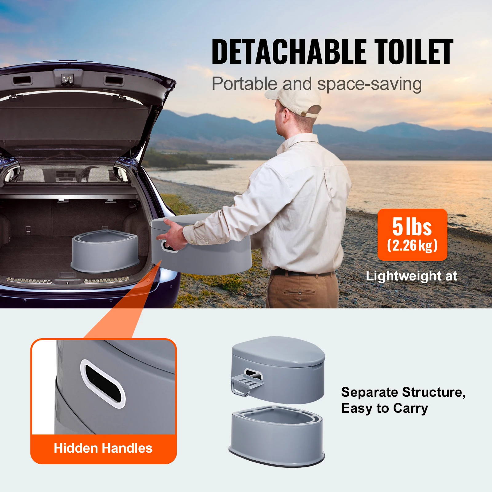 SucceBuy ห้องน้ําแบบพกพาสําหรั - Camping Cooking Disc บทวิจารณ์และราคา