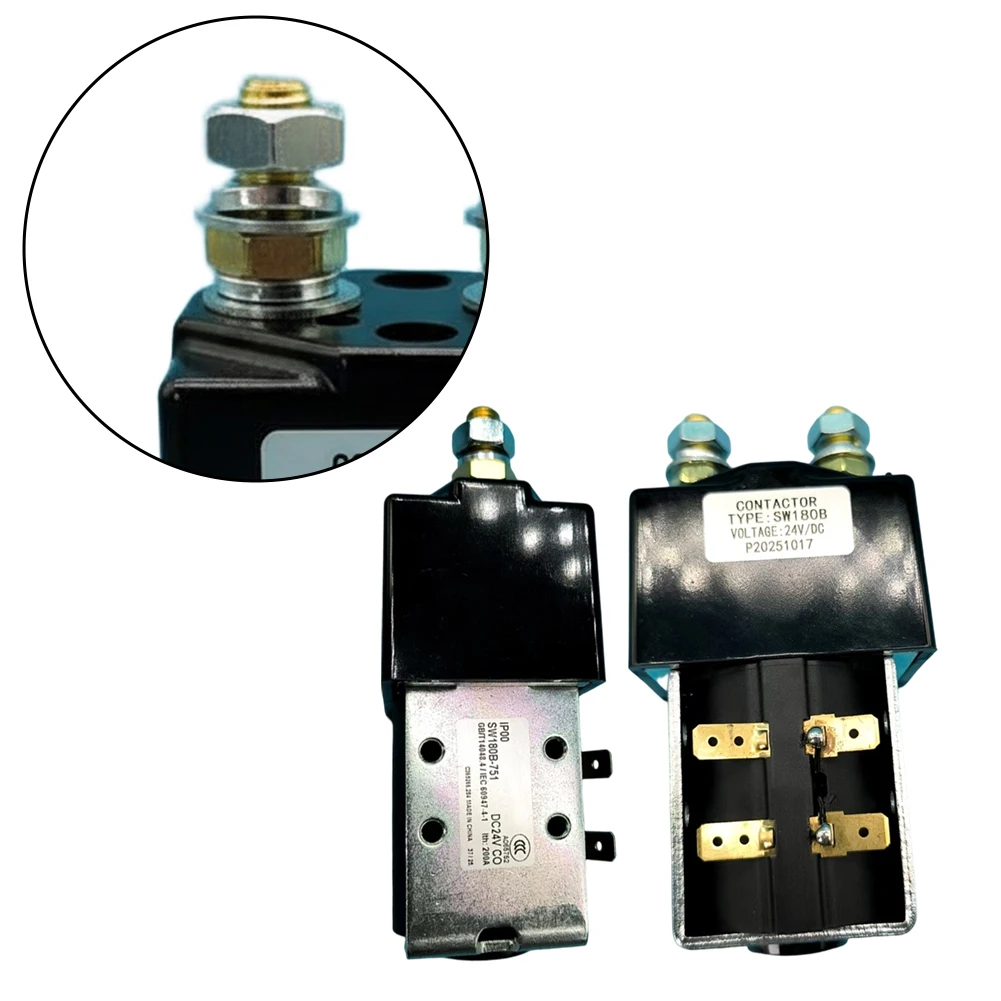 

24V Contactor Relay for SW180 Series Models Including SW180B-751 Providing Stable Electrical Control and Built-in Safety Systems