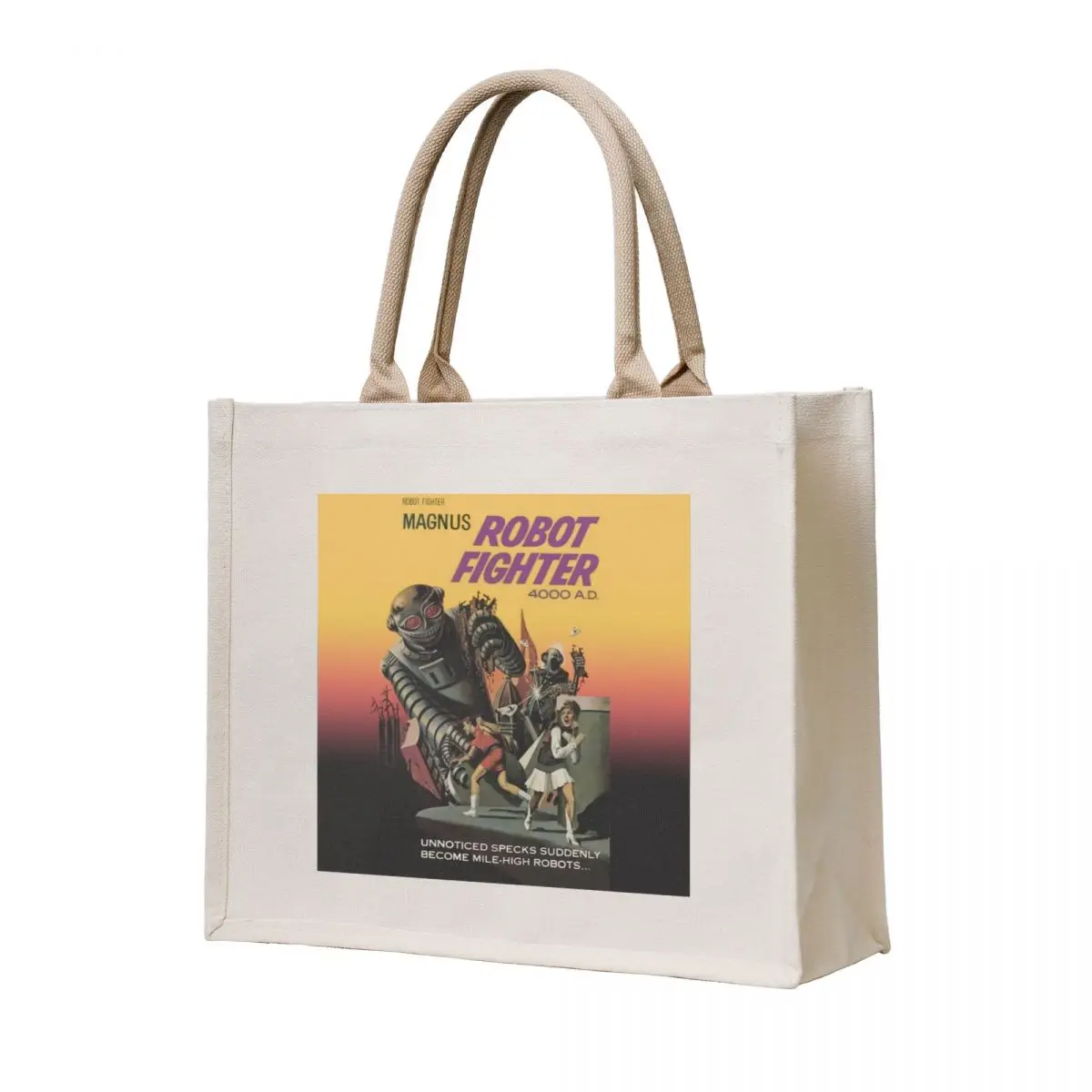

Robot Fighter Magnus Tote Bag Women's shopper bags for women canvas shopping bag