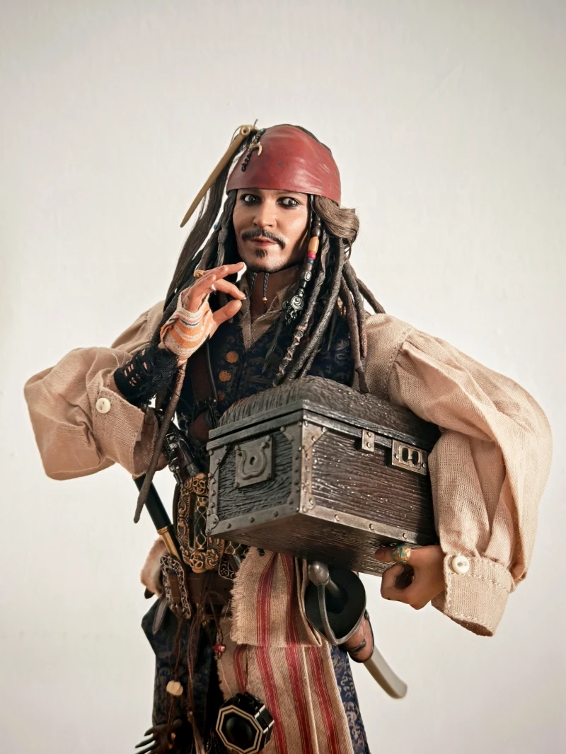 

В наличии Капитан Джек 1/6 подвижная фигурка 30 см Джек Пираты Карибские украшения Коллекция Оригинальная модель DX37 DX38 DX39