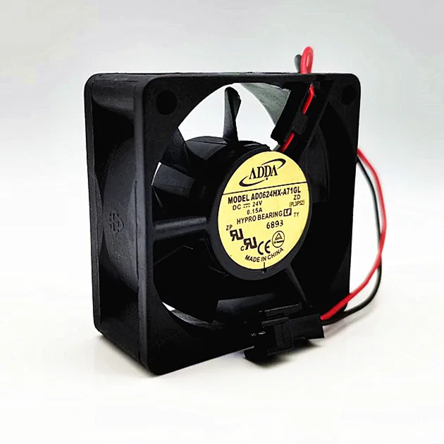 

60mm 24V Case Fan FOR ADDA AD0624HX-A71GL 6025 60X60X25mm 0.15A Server Inverter Axial Cooling Fan