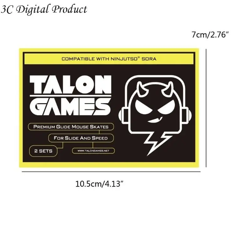 2sets Mouse Skates for Vaxee XE Wireless Feet Pad Pad Pad Places lemd q84a