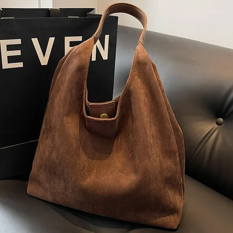 

Retro Tote bag Women's Handbag Designer luxury Shopping bag Large capacity Single Shoulder Purse New Female Hobos bags