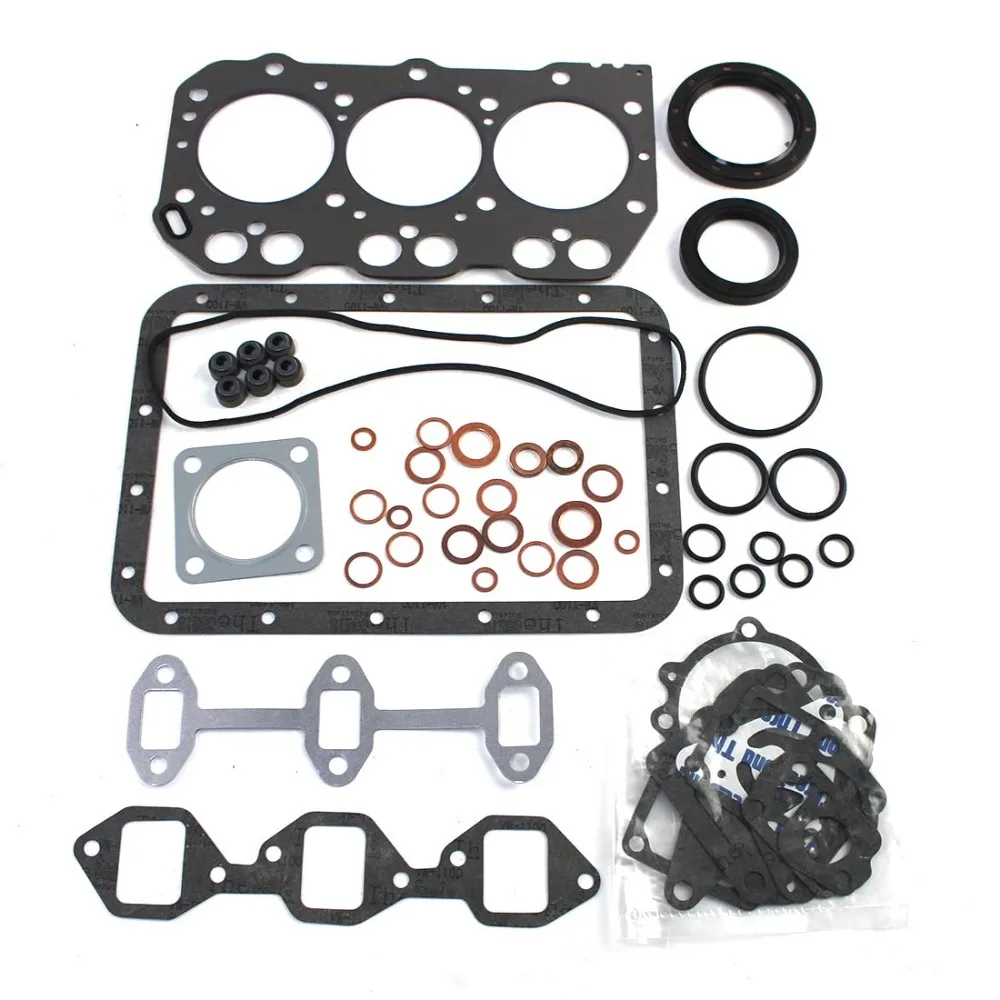 

3TNA72 3TNA72L 3TNA72UJ Engine Gasket Kit with Head Gasket for Yanmar Engine John Deere Tractor 430 455 755 670 Kobelco Excavato