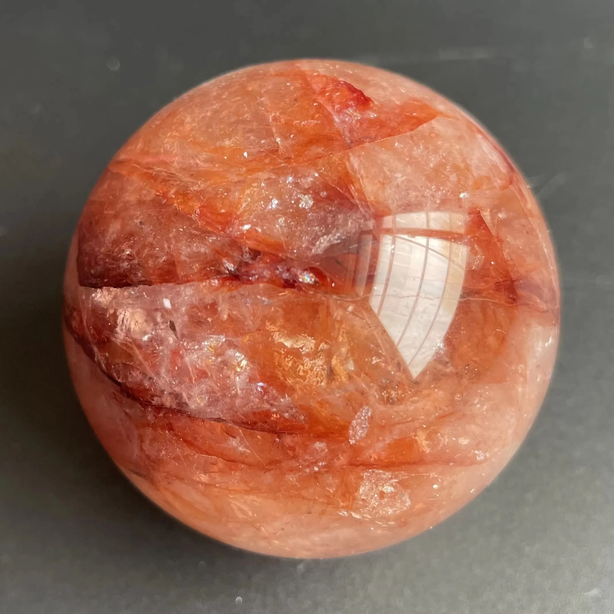 Natural Crystal Rainbow Ball Clear Quartz Sphere Massage Polished Reiki Healing Exquisite Room Decor