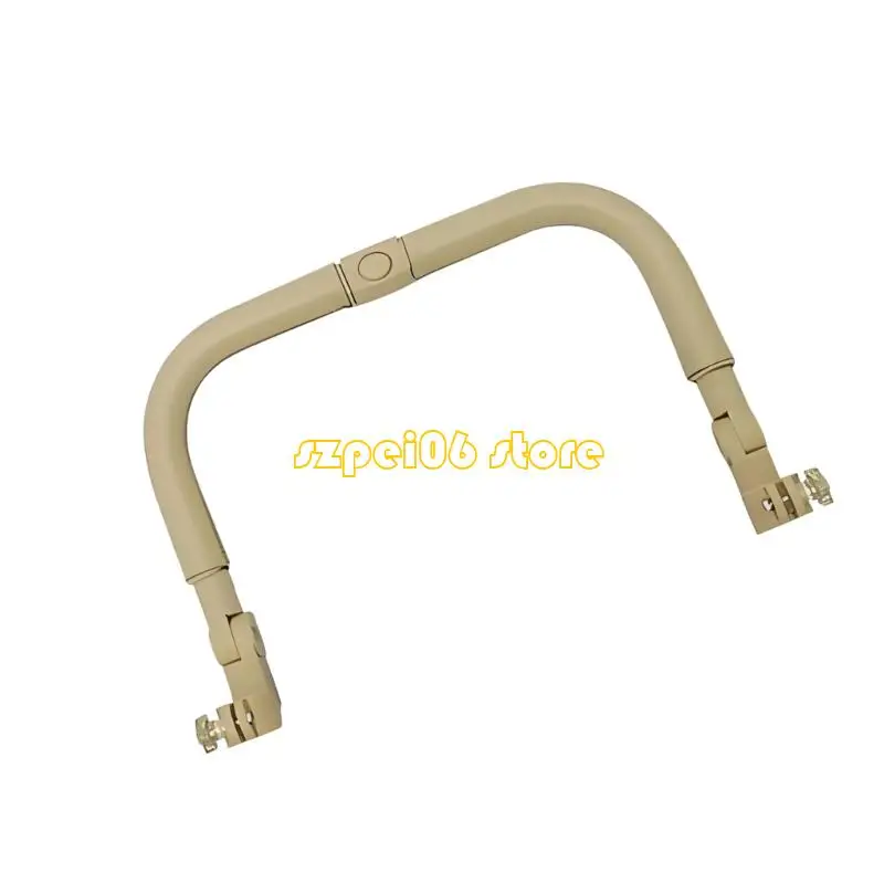 45bf Baby Carriage Handrail Akses Tengah Sistem penjepit aman yang mudah dicuci untuk kompatibilitas kereta bayi