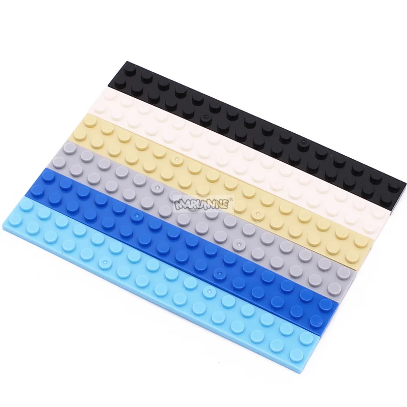 Marumine 4282 Plate 2 x 16 MOC Building Blocks Base Plates Part Bricks Of Constructions Compatible Educational Toys For Children