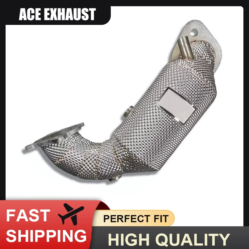 

Factory Sale Modified Downpipe for Chang'an Uni-v 1.5T with Catalysis High Flow SUS304 Exhaust Pipe Car Accessories