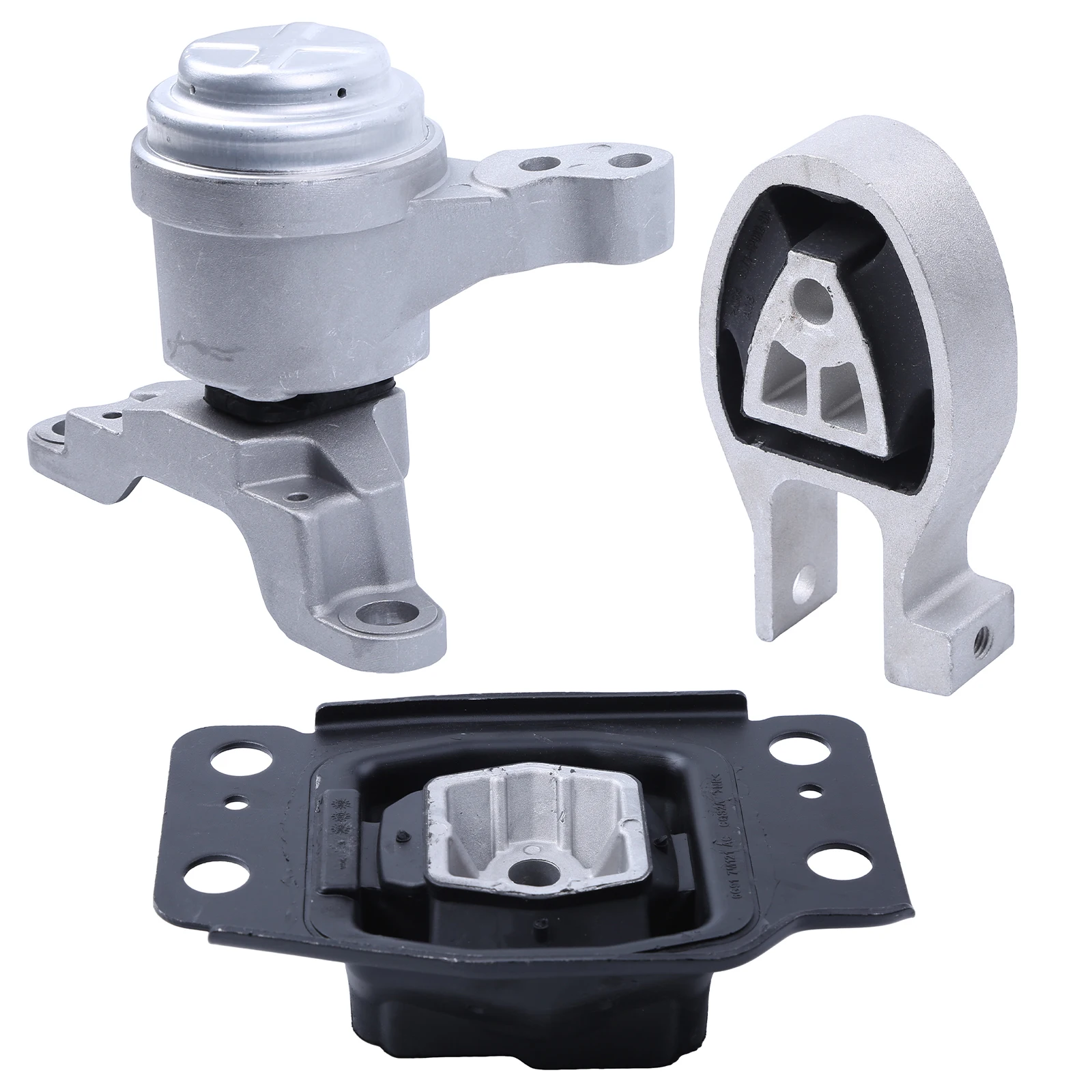 

3Pcs Engine Motor Mounts for Ford Fusion 2013-14 1.6L Automatic Transmission Replace A5768 A5800 A5603