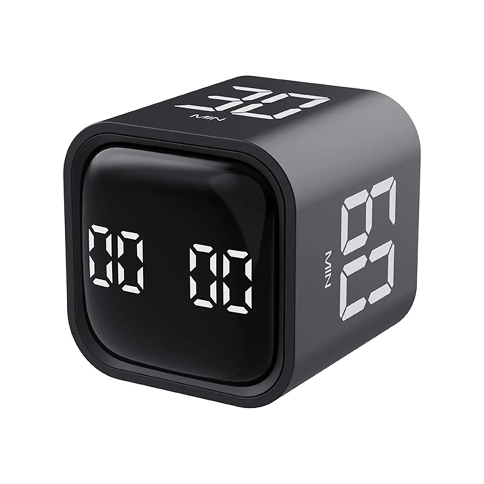 Gravity Cube Timer, Digital Kitchen Timer  Countdown Stopwatch Modes Silent For Kitchen Cooking Skincare Timekeeping