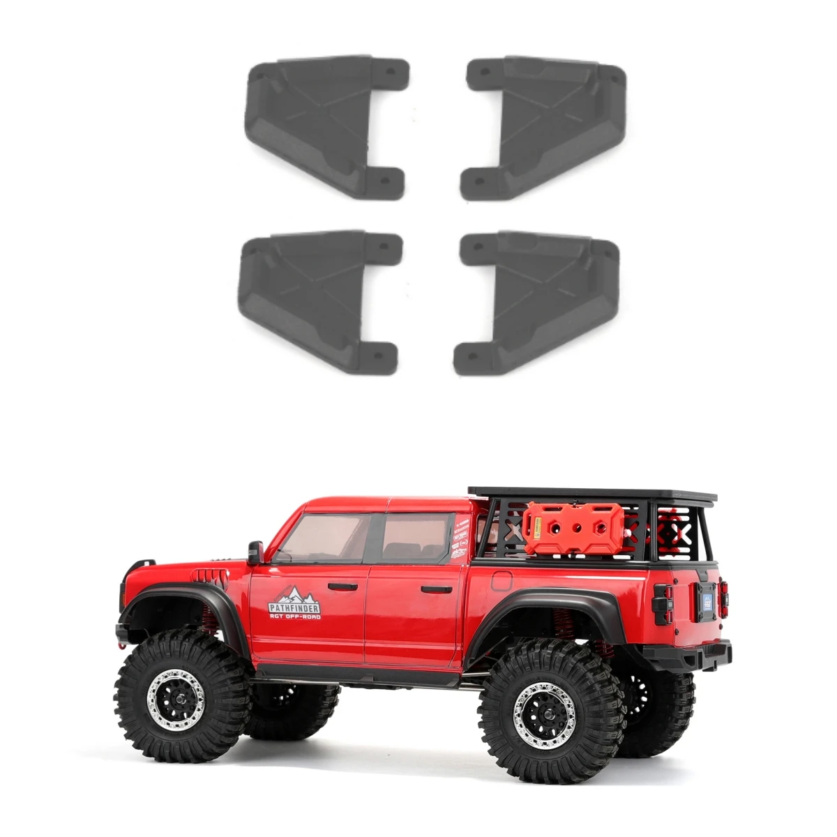 

RGT Spare Parts R86555 Shock Plate (L/R) EX86190 EX86150 RESCUER 1/10 Crawler 4WD Real R/C Off-road Vehicle LC76 Model Car