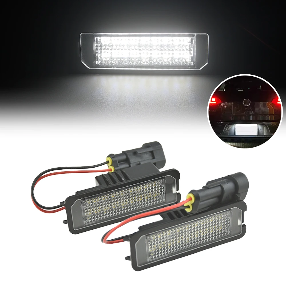 

For VW Fox-Africa 2004-2010 Fit For VW Saveiro 2005-2013 Rea LED Number License Plate Lights Assembly