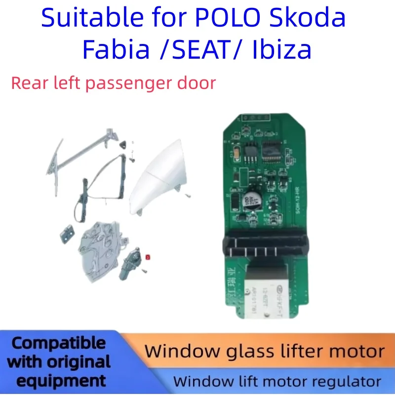 Raamregelaar module voor VW Polo Skoda Rapid Ameo SEAT Ibiza module Modelnummers 6R0959801/AH 6R0959802 6R0959811 6R0959812