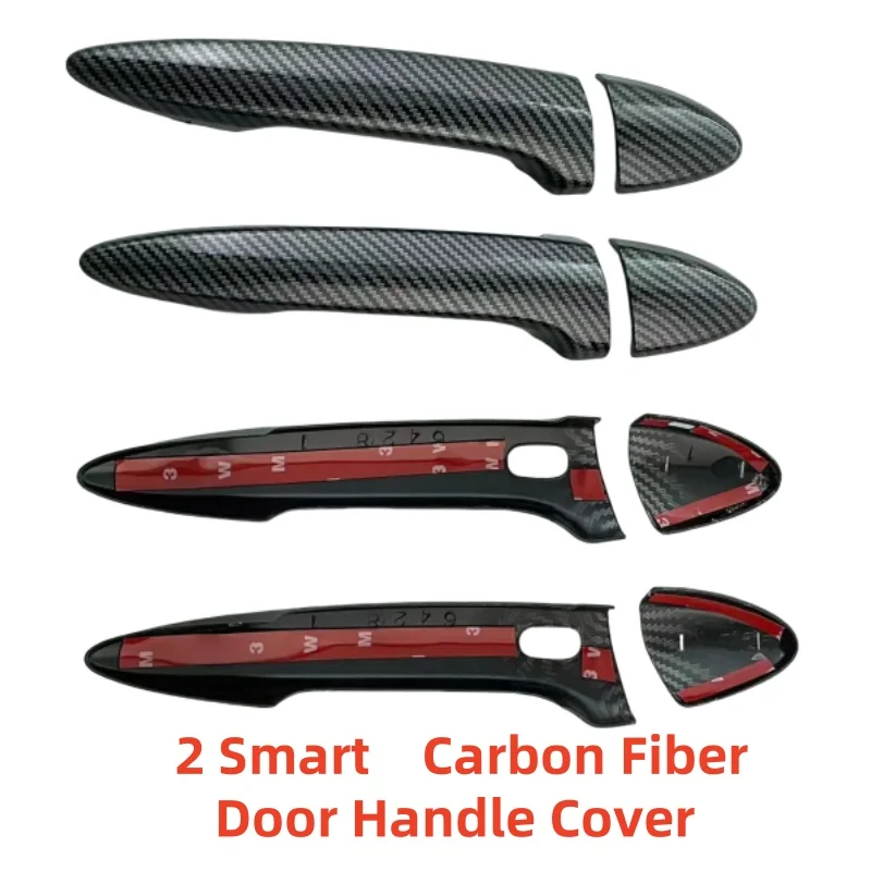 ABS الكربون اكسسوارات السيارات مطلي غطاء مقبض الباب الخارجي الكسوة لصق نمط لكزس IS IS250 IS35 IS-F 2007 2009 2010 2013 #5