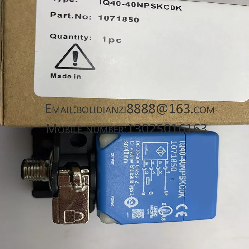 Nuevo sensor de interruptor de proximidad IQ40-40NPSKC0K IQ40-40NNSKC0K