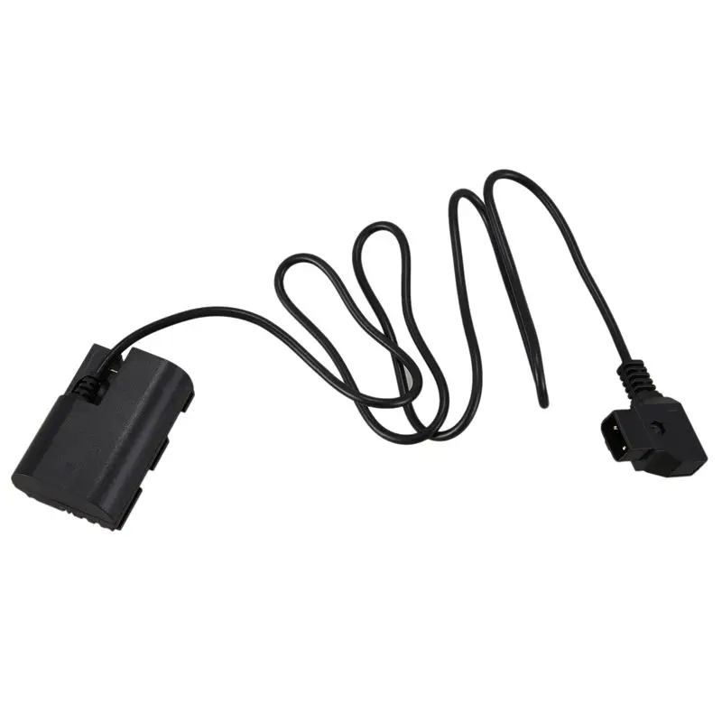 ABDE-3X D-Tap To Lp-E6 Fully Decoded Dummy Battery Adapter With Reverse Polarity Protection For Canon 5D Ii/Iii/Iv 5Dsr