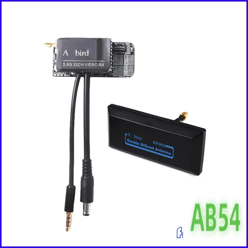 

SB-For Arkbird 5.8G 32CH Video RX Analog Receiver+Antenna For DJI V1 V2 SKYZONE Fat Shark FPV Goggles Video Receiver