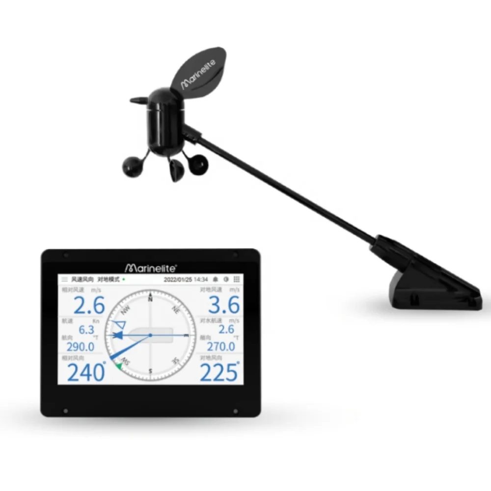 anemometer boats wind direction sailboat wind speed sensor sailing wind meter