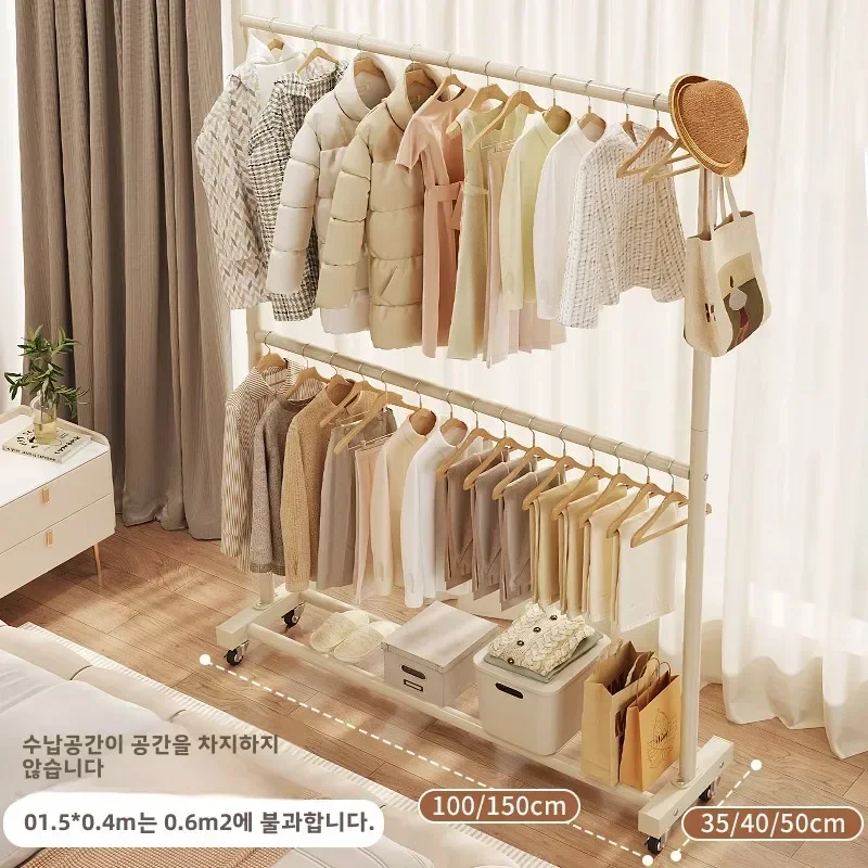 

Вешалка для одежды, жирная домашняя напольная вешалка для одежды, балкон, одежда для одежды, фантастический продукт для общежития, двухместная спальня