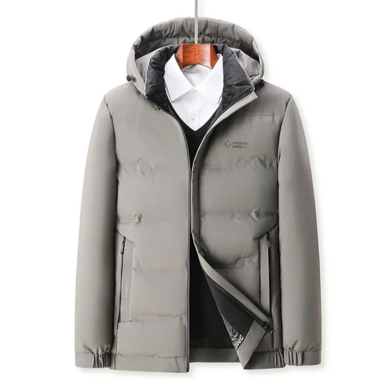 

Верхняя одежда, мужская одежда, мужская зимняя парка, ветрозащитное пальто, теплая куртка с капюшоном, новое поступление, повседневное утепленное пальто, толстое пуховое пальто