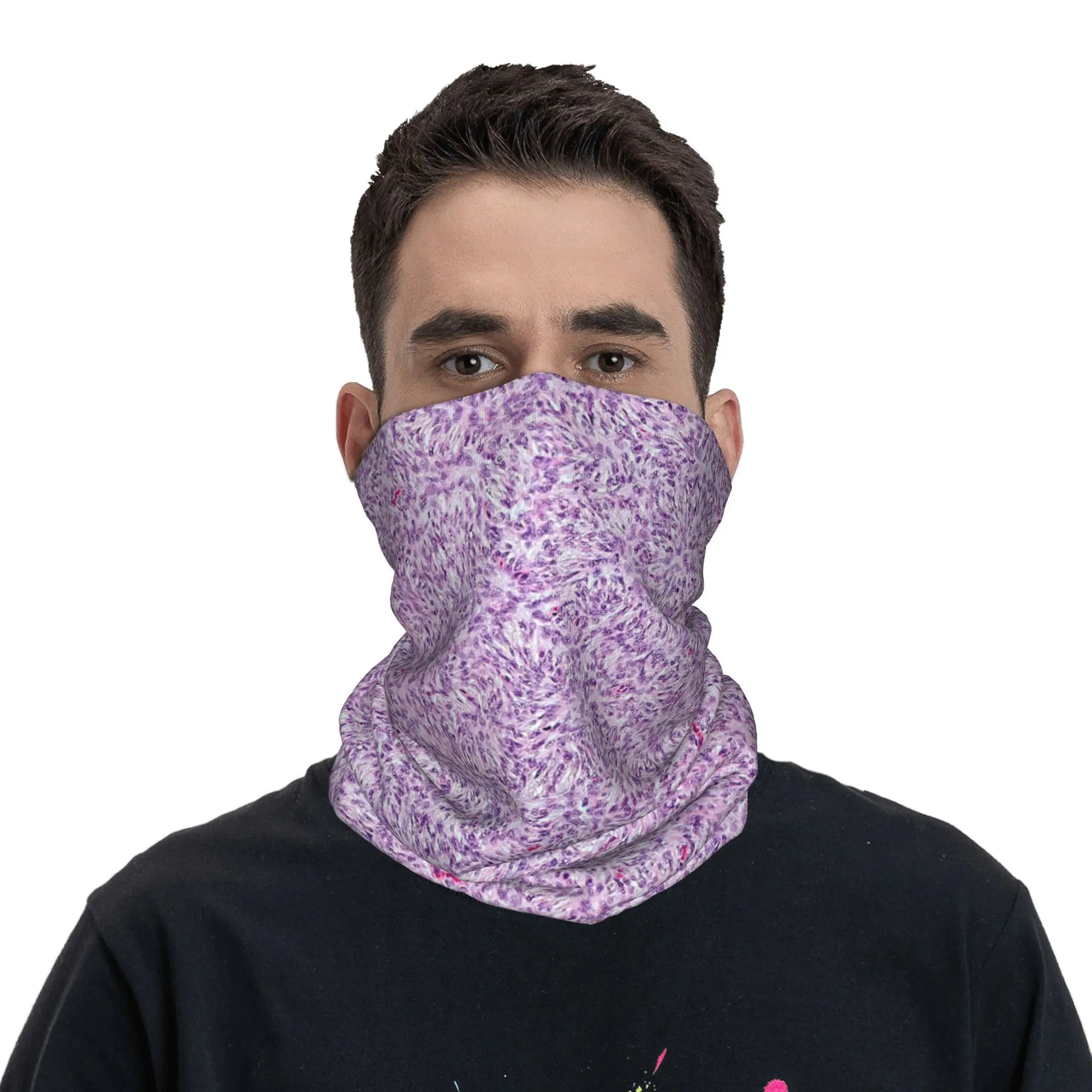 Fibroblast Histology Bandana Neck Cover Printed Mask Scarf Warm Cycling Scarf Riding Unisex Adult Breathable