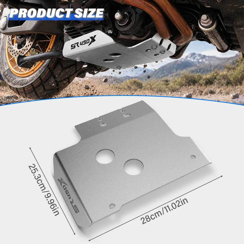 For VOGE SR450X SR 450 X SR450 2026- Motorcycle Skid Plate Engine Protection Belly Pan Cover Bash Guards Sump Plates Accessories