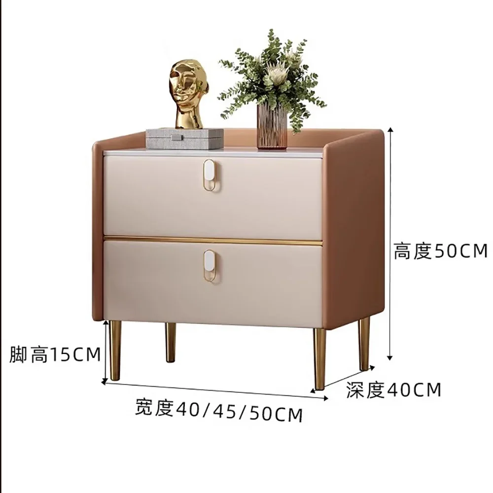 Storage With Drawers Nightstand Nordic Organiser Design Beauty Nightstand Modern Trendy Mesa De Cabeceira Bedroom Furniture