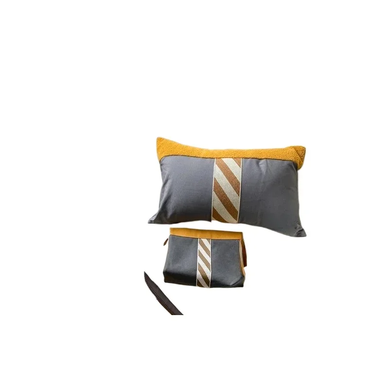 

Zebra pattern embroidery throw pillow living room so fa pillo w wa ist pillow des igner