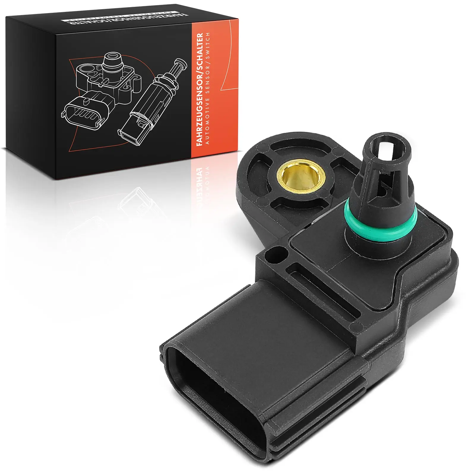 Frankberg 1x inlaatdruksensor voor Mazda 3 BK 2.3L MPS Turbo CX-7 ER 2.3L 5S12029 L3K918211A 2251221 L3K918211 261230129