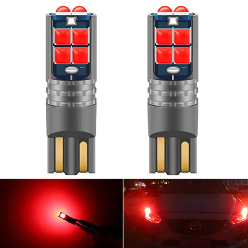 1Pcs Nieuwe T10 Led Canbus W5W 3030 10SMD 10W 12V-24V 194 168 Auto Led auto Interieur Licht Plaat Dome Leeslamp Ontruiming Light