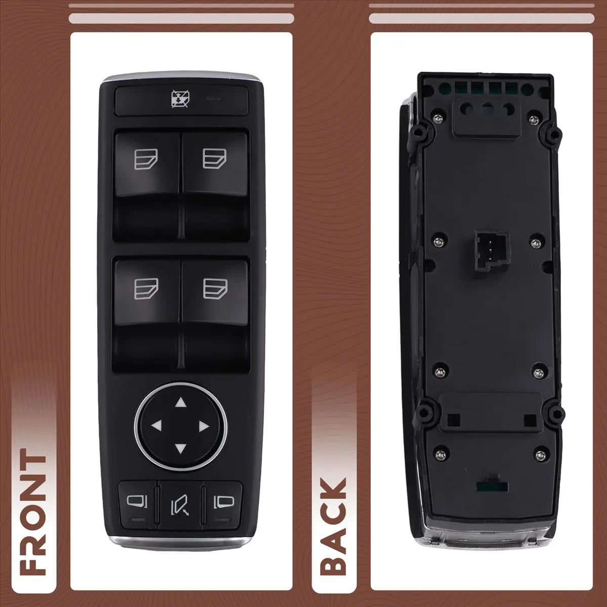 #73E (Black)Power Window Switch for Tesla Model S X Left 1003589-00-B LHD,Automotive Parts & Accessories