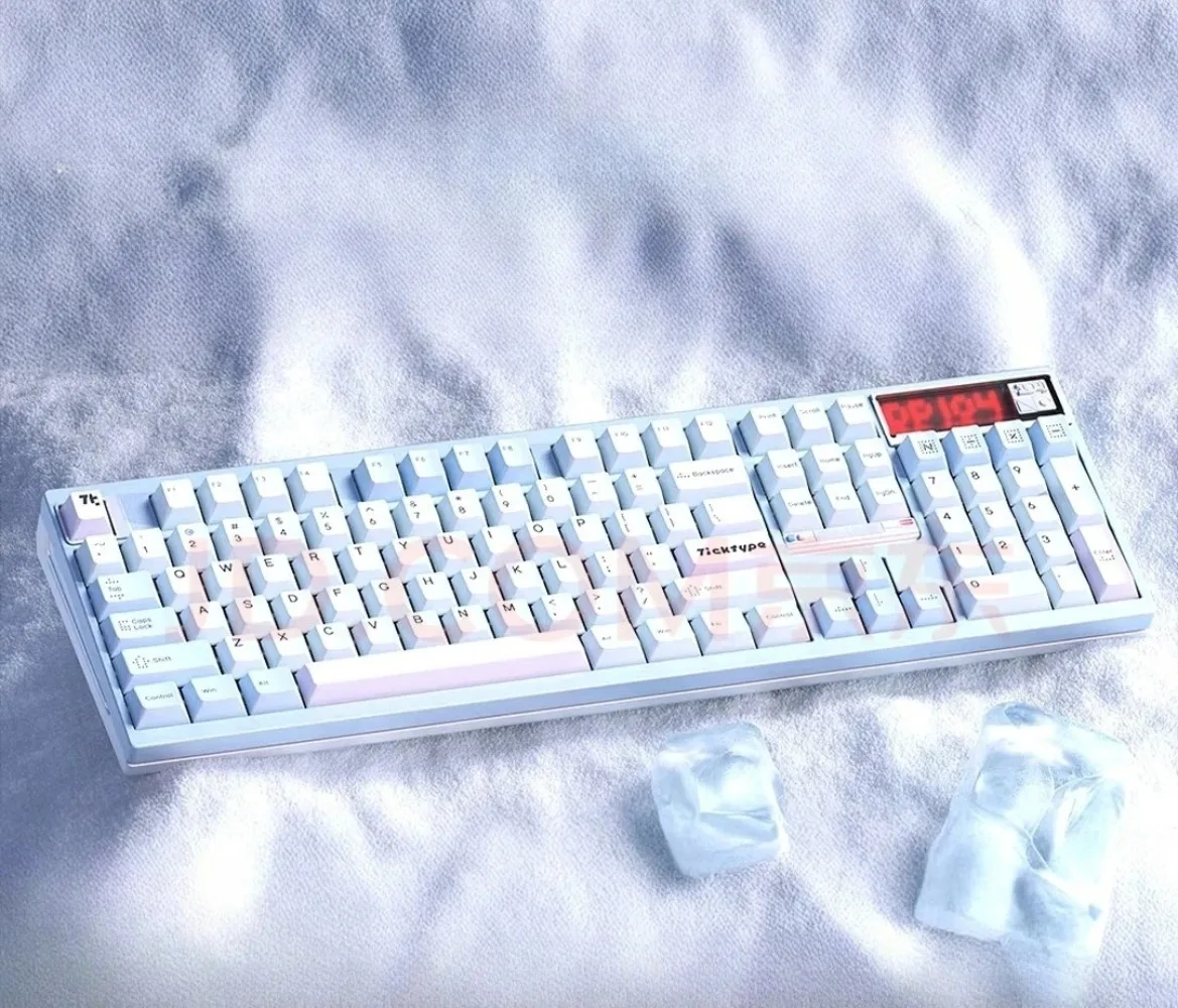 TickType DP104 メカニカルキーボード 2.4G ワイヤレス RGB
