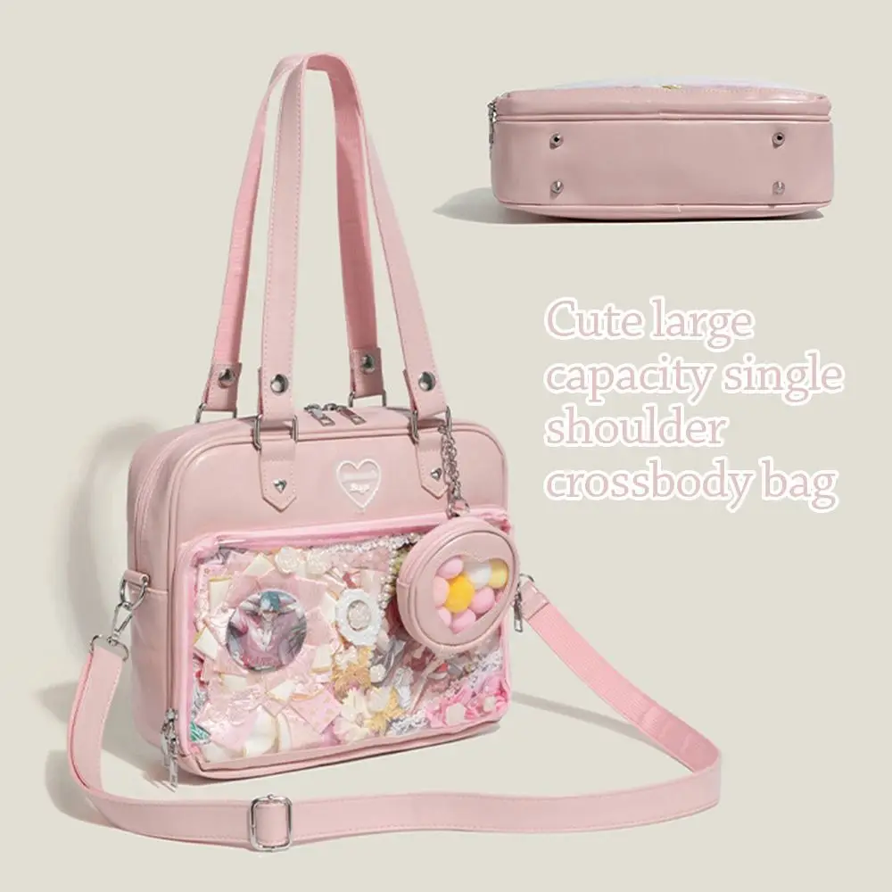 

Cute Large Capacity Ita Bags Harajuku JK Lolita Shoulder Bag Y2K Sweet Messenger Bag Women