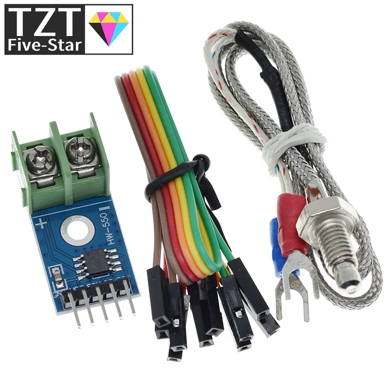 TZT  MAX6675 Module + K Type Thermocouple Thermocouple Senso Temperature Degrees Module for arduino